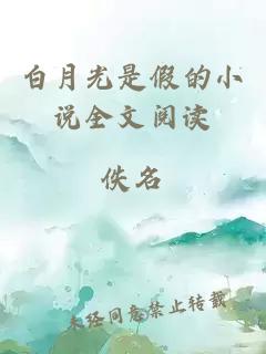 白月光是假的小说全文阅读