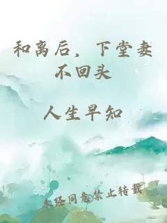 和离后，下堂妻不回头