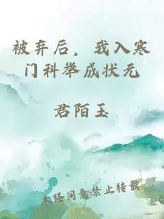 被弃后，我入寒门科举成状元