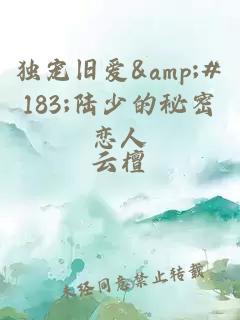 独宠旧爱&amp;#183;陆少的秘密恋人