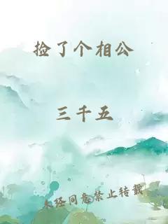 捡了个相公