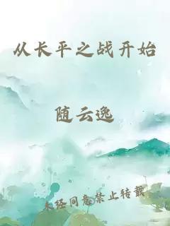 从长平之战开始