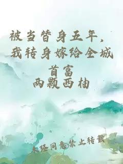 被当替身五年，我转身嫁给全城首富