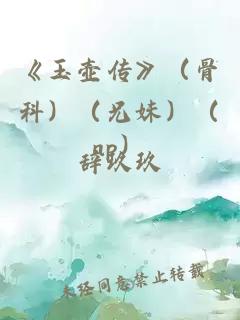 《玉壶传》（骨科）（兄妹）（np）