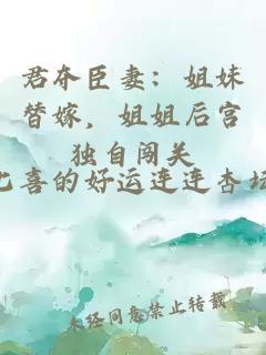 君夺臣妻：姐妹替嫁，姐姐后宫独自闯关