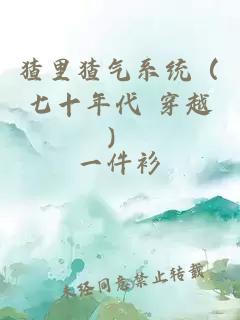猹里猹气系统（七十年代 穿越）