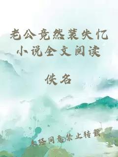 老公竟然装失忆小说全文阅读