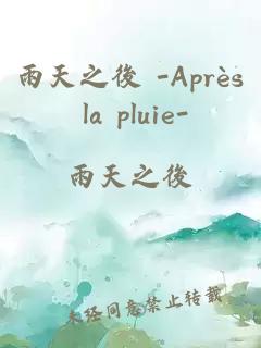 雨天之後 -Après la pluie-