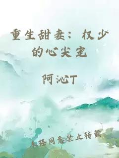 重生甜妻：权少的心尖宠