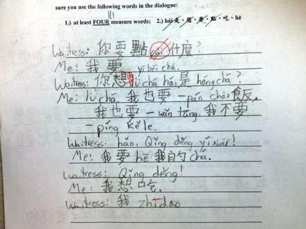 美国本科生的汉语作文